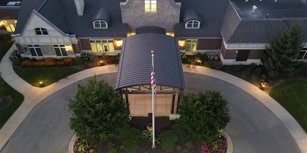 Waterford Place aerial shot