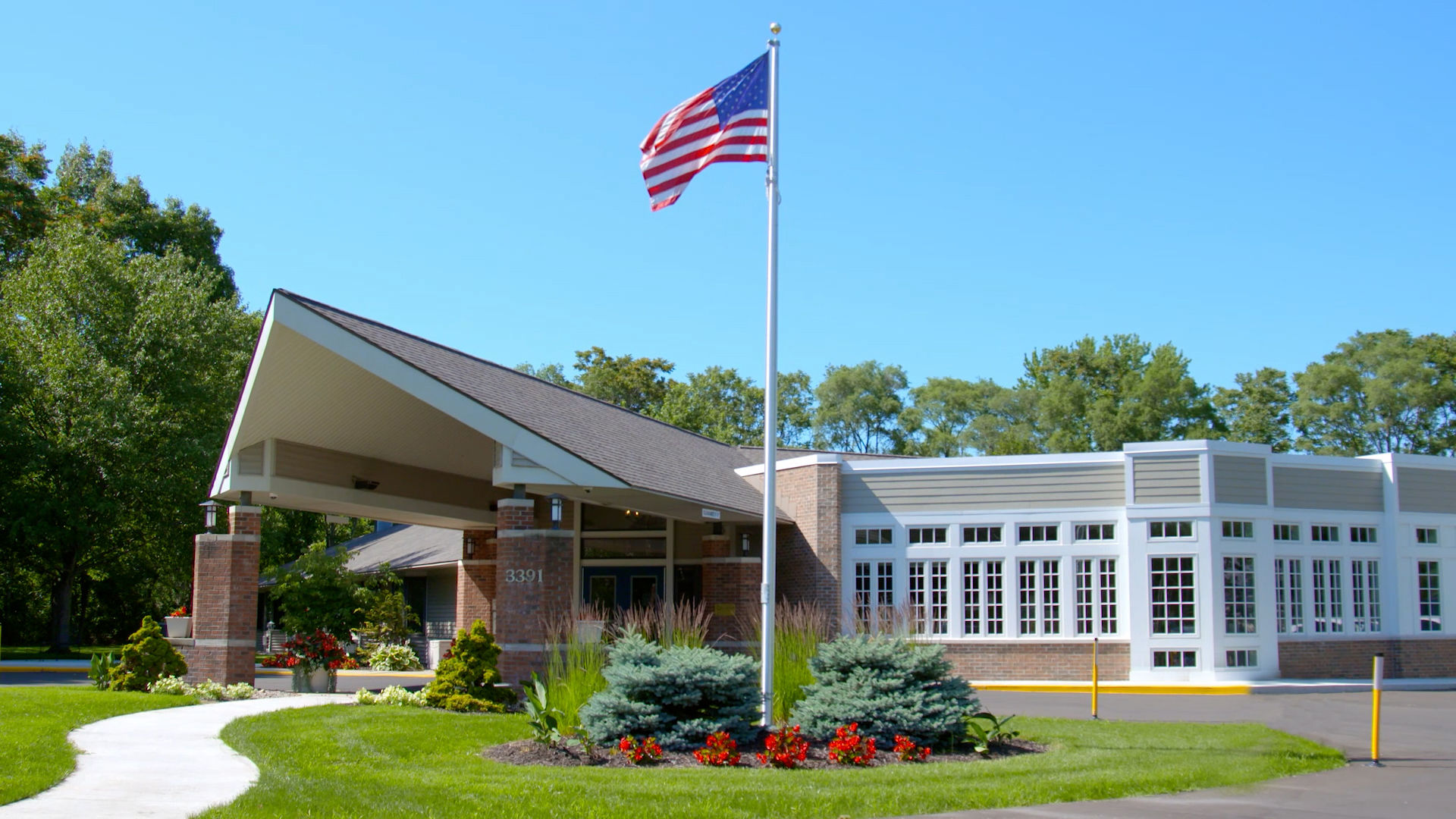 Rose Garden exterior.